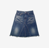 Healy midi jean skirt