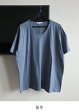Jun Inner U-Neck Washing Short Sleeve Tee