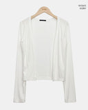 Mude Open Crop Cardigan
