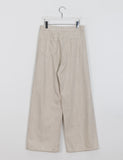 Neoki Color Stripe Wide Cotton Pants