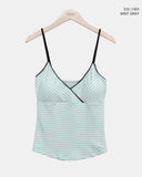 Popteen Striped Sleeveless Cap