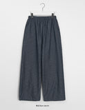 [unisex] Heroki banding string stripe color matching carpender denim pants