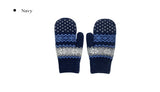 First Snow Hand Knit Gloves