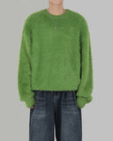 shaggy angora knit