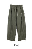 Denen Button Brushed Corduroy Pants