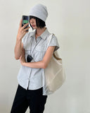 EMBO CAP SLEEVE SHIRT