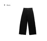 Resem Corduroy Adjust Snap Wide Pants
