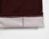 Kinp Corduroy Side Pin Tuck Two-Way Brushed Pants