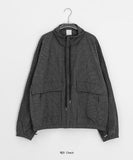 [Unisex] Tsurint Pocket String Windbreaker