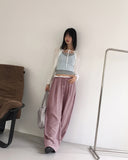 Poha Boucle Knit Hood Bolero Cardigan