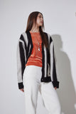 milky tassel cotton pants