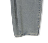Verti Side Pintuck Balloon Denim Pants