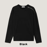 Feria Ribbed Diagonal Zipper Knit