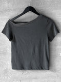 Ansi Stud One Shoulder Tee