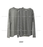 Kimi Stripe Reversible Layered Long Sleeveless