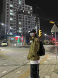Nylon Shine Metal Oversized Shirt