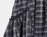 Beon Check Long Skirt