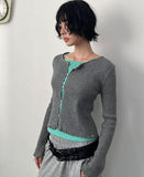 MIGNON BUTTON CARDIGAN