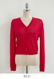 Genin Basic V-neck Cardigan