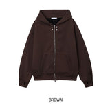 Flory Snap Two-Way Hooded Zip-Up