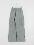 Sumiko Nylon Banding String Cargo Pants