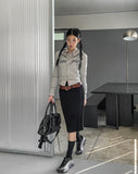 Epic multi-pattern slim shirt