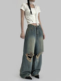 Swim Layered Halter U-neck Tee
