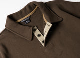 Solid Loose Collar Sweatshirt