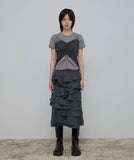 Bustier Layered T-Shirt