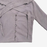 Infio Strap Cardigan + Halter Sleeveless One Piece Set