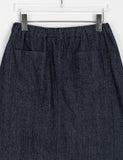 Binny non-fade banding color matching pocket long skirt
