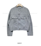 Tex Pigment Cropped Jacket