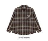 Doze loose fit check shirt