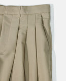 Spring Pintuck Wide Slacks