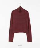 [BAONHAUS] Lonlonni Stripe Color Polar Tee