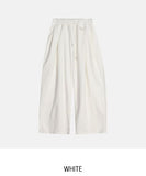 [U-BASIC] Huz D-ring Pintuck Balloon Sweatpants