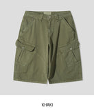 Mute Dyeing Bermuda Cargo Pants