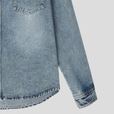 Hamb Work Patch Denim Shirt