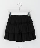 Yozen Tiered Layered Mini Skirt