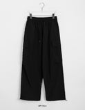 [unisex] Kir nylon banding string cargo pants