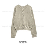 [U-BASIC/wool30%] Autumn Daily Round Cardigan