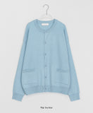 [unisex] Pokinin pocket over knit cardigan