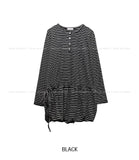 Pino Stripe Pumpkin Layered Long Sleeve