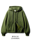 Wise Overfit Twoway Hood Zip Up