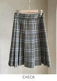 Piche Pintuck Pleat Banding Skirt