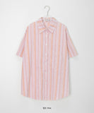 [BAONHAUS] Etai Stripe Over Shirt