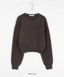 Toki Round Crop Knit