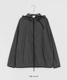 [unisex] Agenda Summer Color Matching Hood Wind Jumper