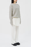 Vu Striped Henley Top