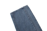 Wir Side Pintuck Wide Denim